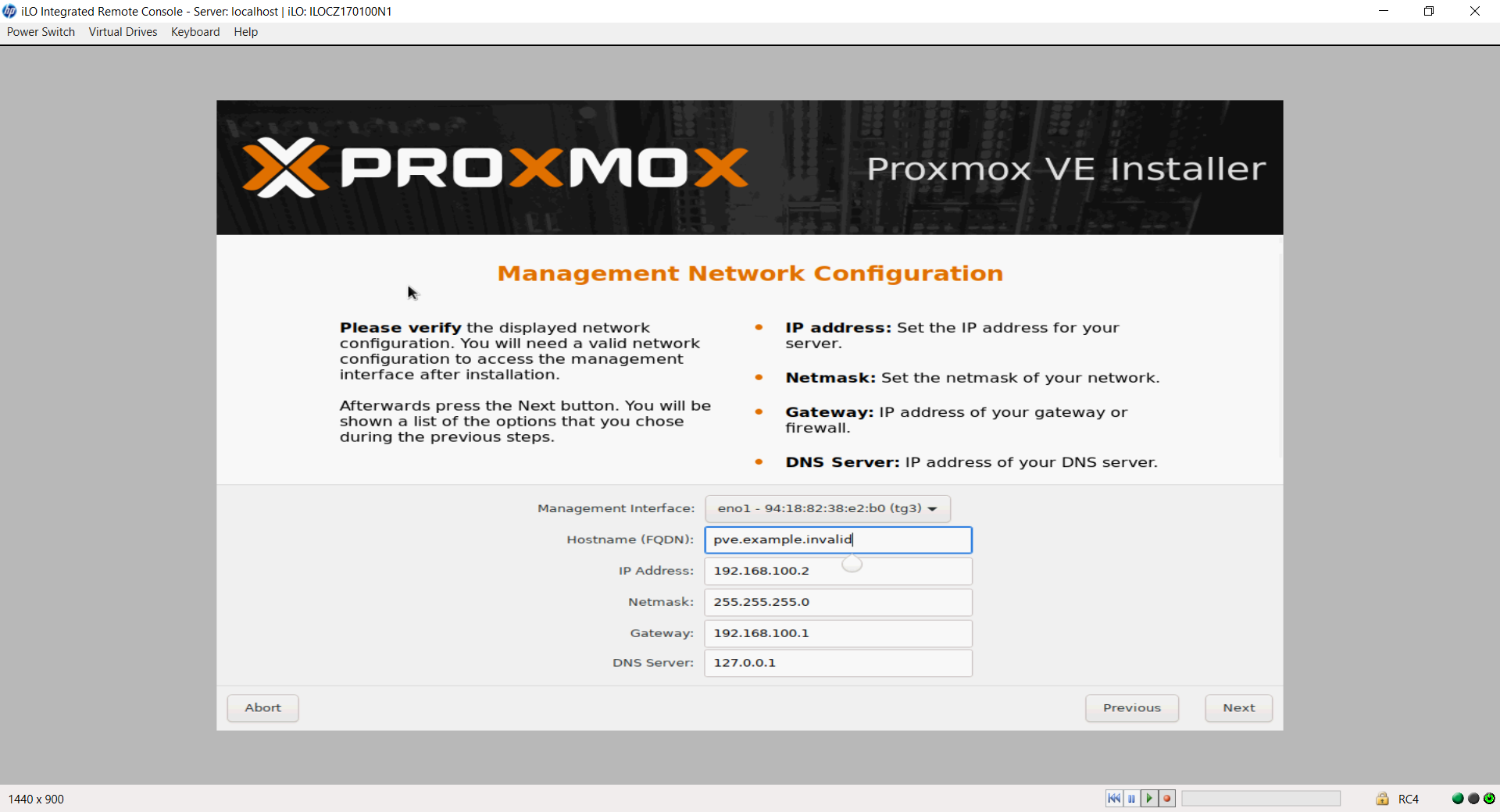 Configuration de l’adresse IP